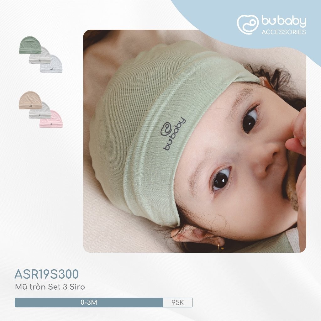 Bubaby ASR19S300 Round Hat Set of 3 Baby Syrup | Shopee Philippines