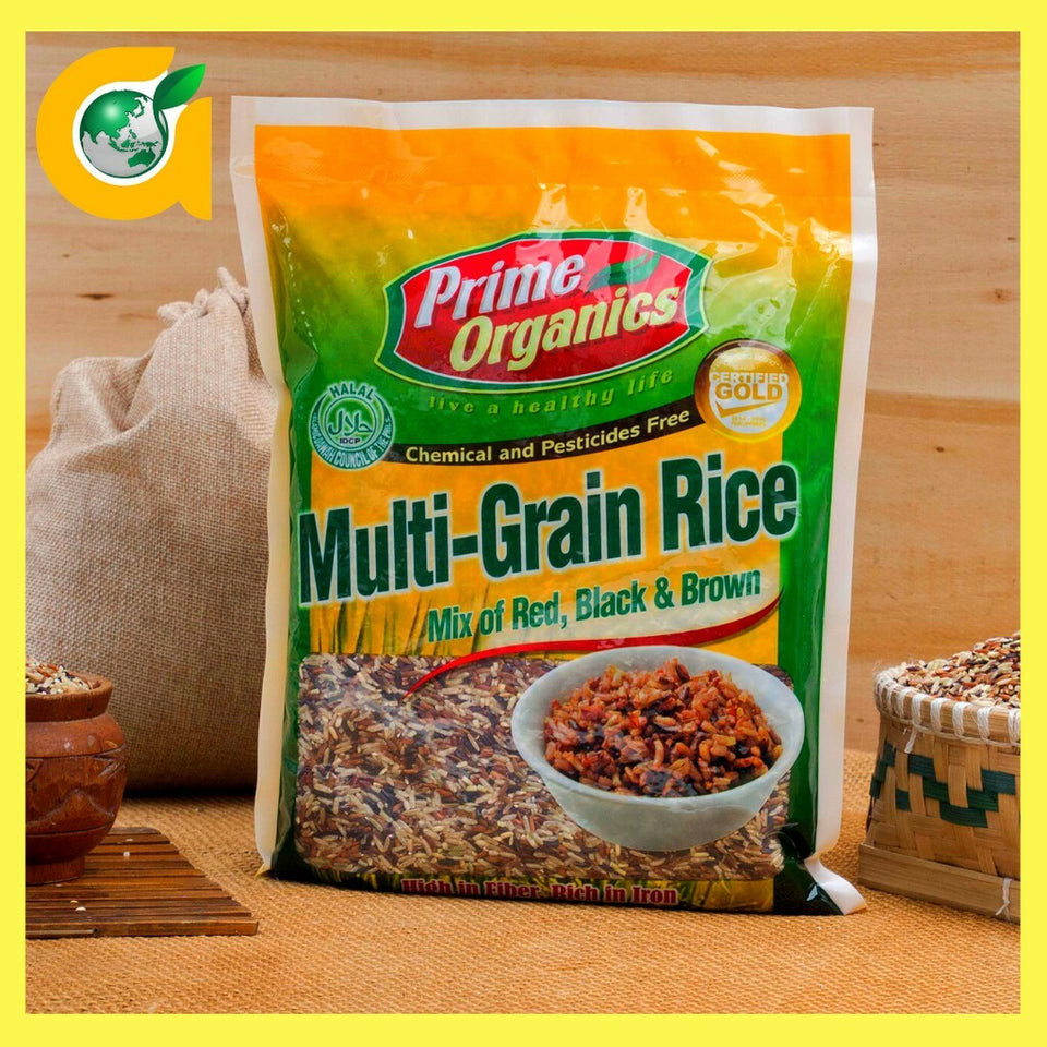 Prime Organics MULTI GRAIN rice 2kg | Shopee Philippines