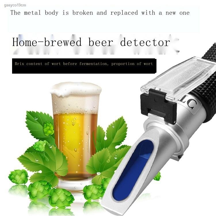 Home Brew Hydrometer 1PC Alcoholmeter Alcohol Meter 0 100 Thermometer Wine Concentration Meter Vodka Whiskey Hydrometer Tester Vintage Tools Hydrometer For Home Brew Cider