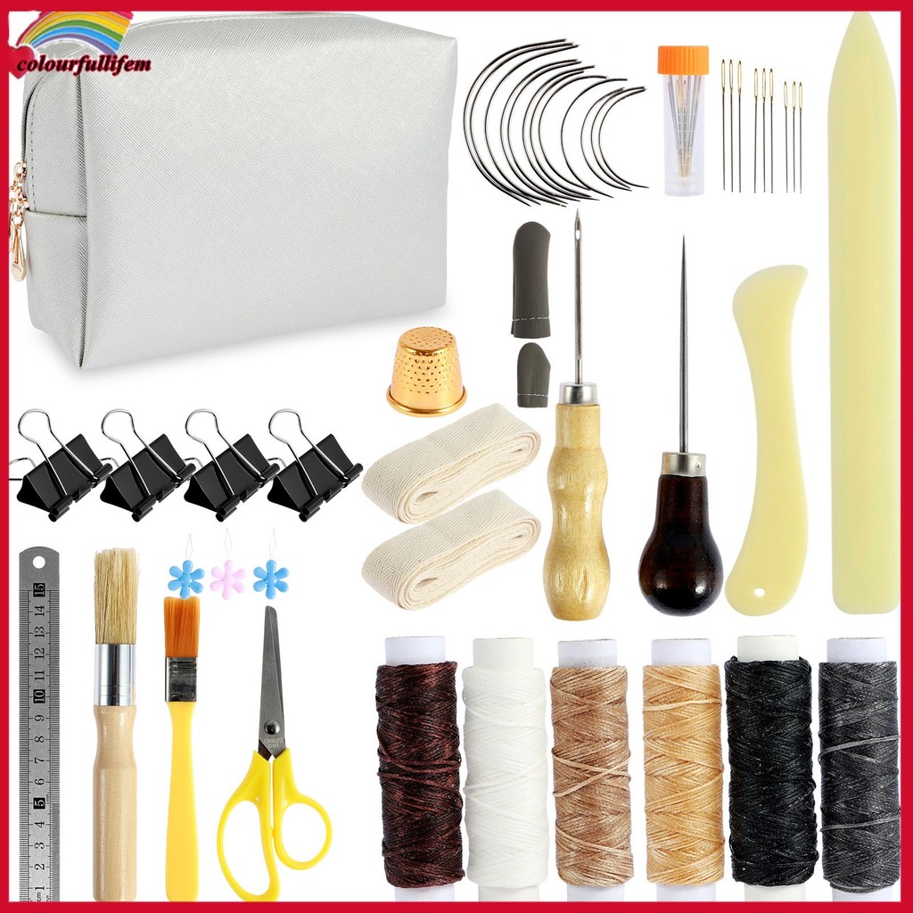 49 Pcs Bookbinding Kit Hand Book Binding Starter Tools Set Book Binding ...