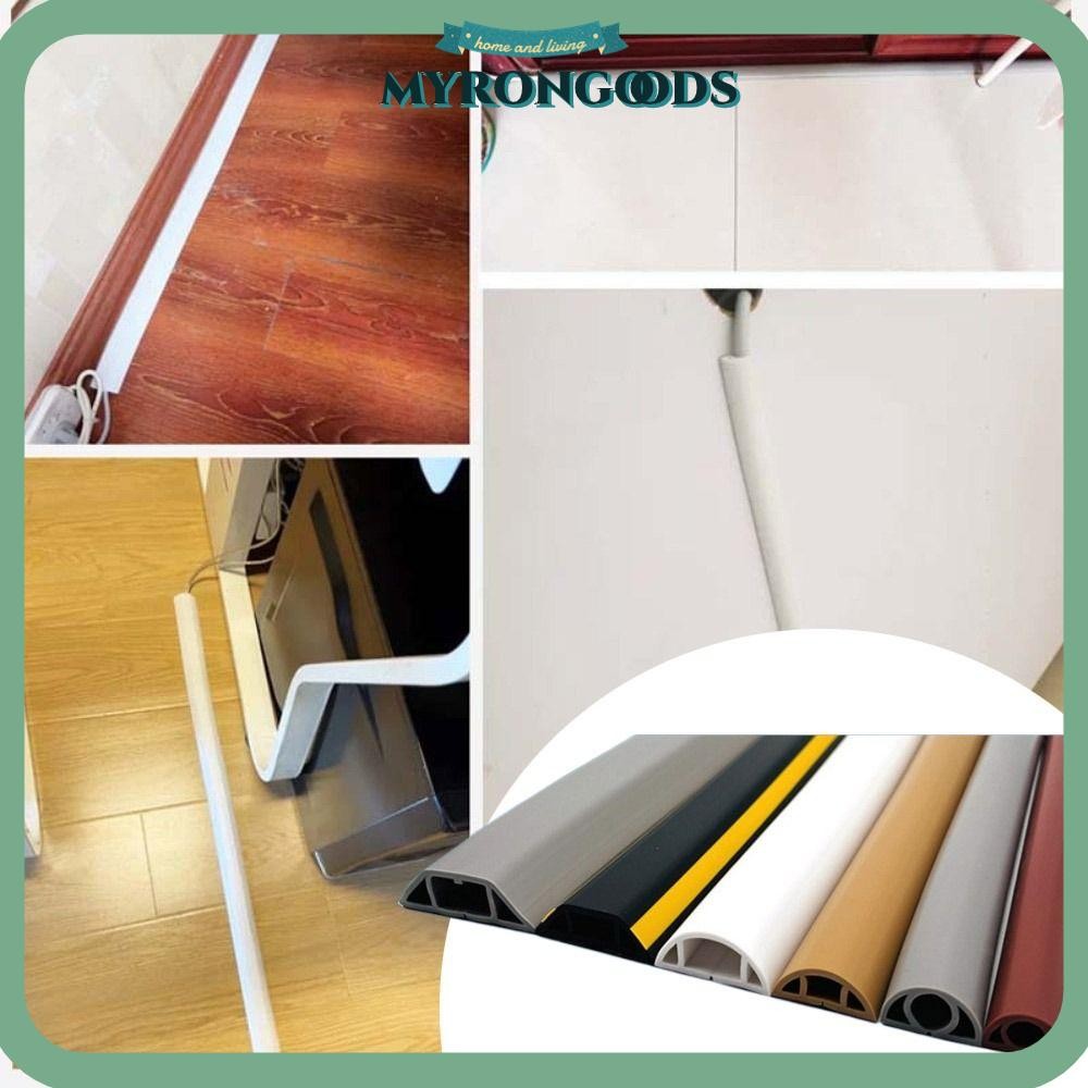 MYRONG Floor Cord Cover Cable Concealer Manage Hider Covers Wire