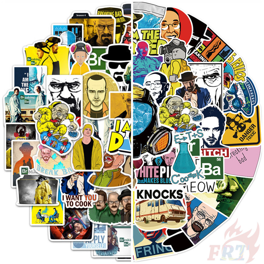 100Pcs/Set Breaking Bad Series A Stickers Walter White Waterproof DIY ...
