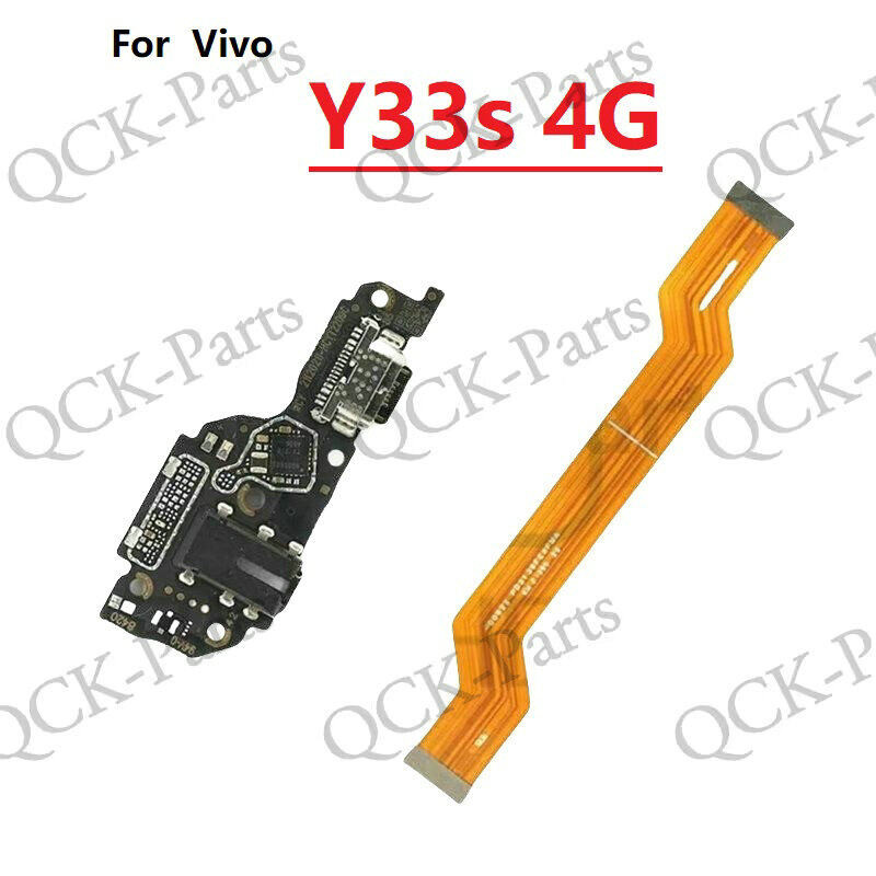 Pour VIVO Y33S 5G Nappe câble liaison carte mère vers connecteur de