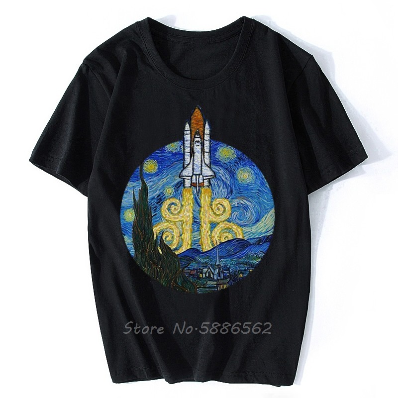 Van Gogh Starry Night - Stilvolles ästhetisches Shirt