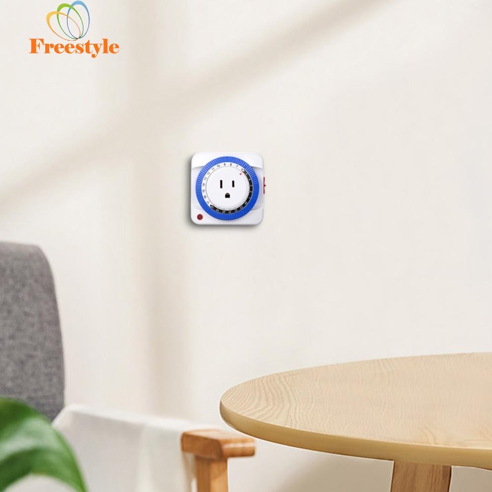 EU/US 24 Hours Timer Switch Smart Countdown Cycle Switch Socket Auto ...