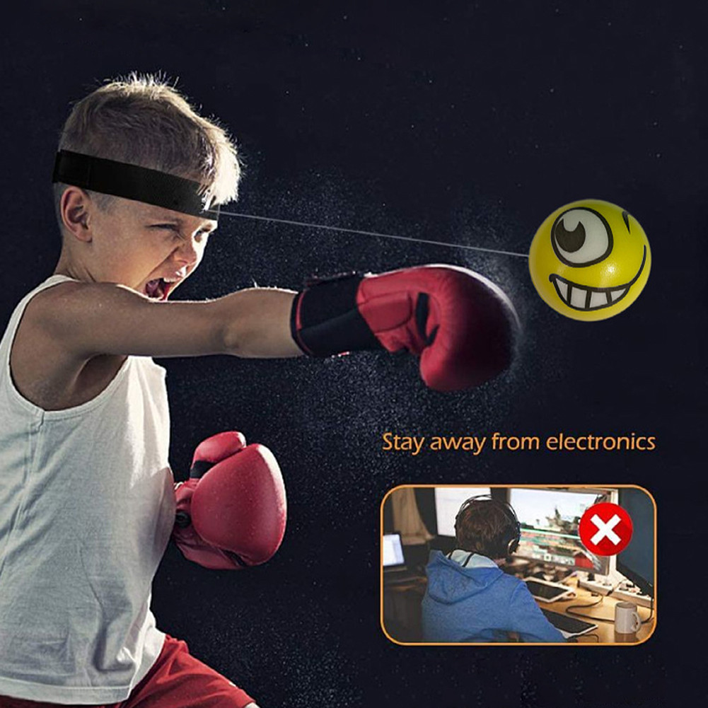 XYJ-Hittime Adjustable Head-Mounted Boxing Reaction Ball Training ...