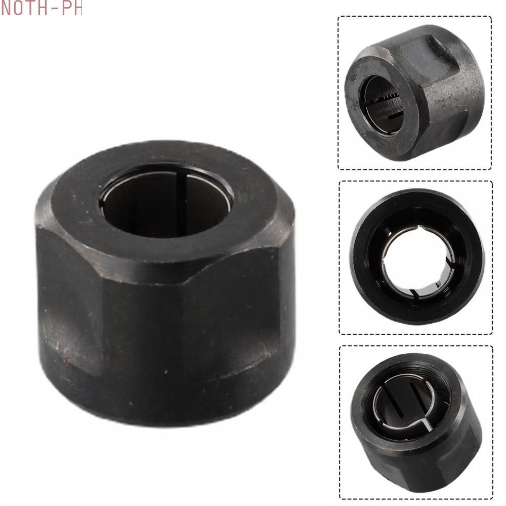 ⭐ Hot selling ⭐ 1/2 Inch Black Collet-Nut Plunge Router Parts 12.7mm ...