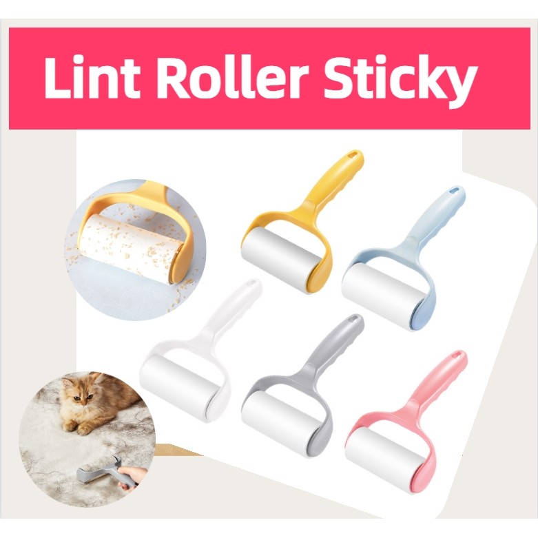Sticky Pet Fur Cleaner Hair Roller Clothes Lint Brush Hair Remover Dust