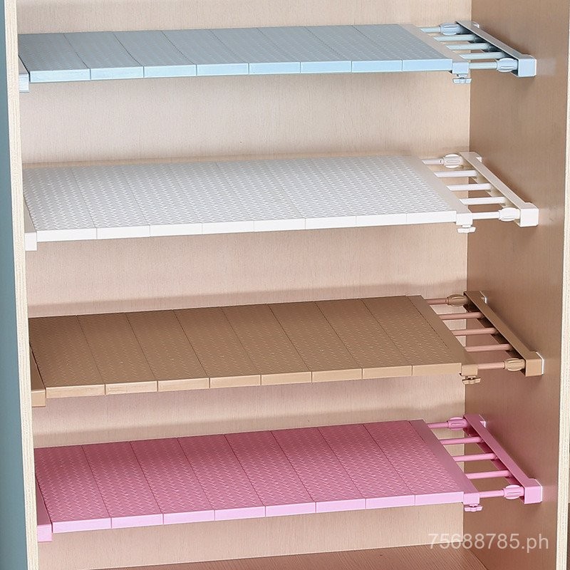 Wardrobe Storage Layered Shelf Partition Cabinet Shoe Cabinet Divider ...