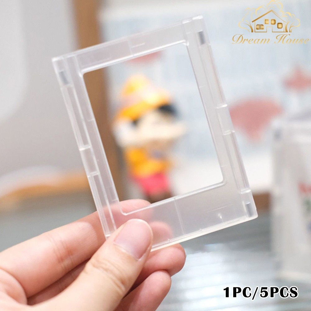 Magnetic Clear Photo Frame 3inch Idol Photocard Display Stand Desktop ...