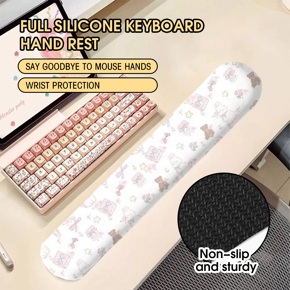 Cute Keyboard Wrist Girl Guard Comfort Memory Foam Office Keyboard Hand ...