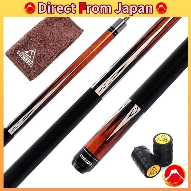 19 onces 1-2 Jointé Maple Pool Cue Bâton avec étui.[Y1336