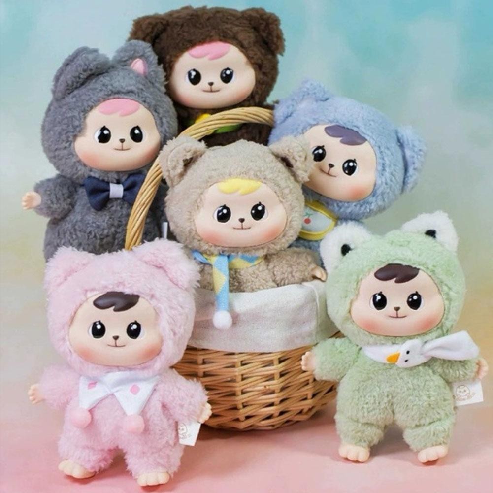 View of Hug Bao Series Doll Bao-ao Hugging Series Plush Doll Anime Figure Kawaii Doll Little Bear Plush ...
