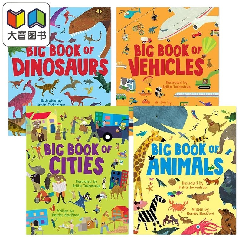 English Original Children's Popular Science Knowledge Picture Book Big ...
