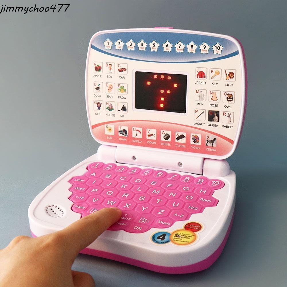 JIMMYCHOO Learning|Electronic Educational Child Laptop Computer, Early Education|Mini With Mouse ...
