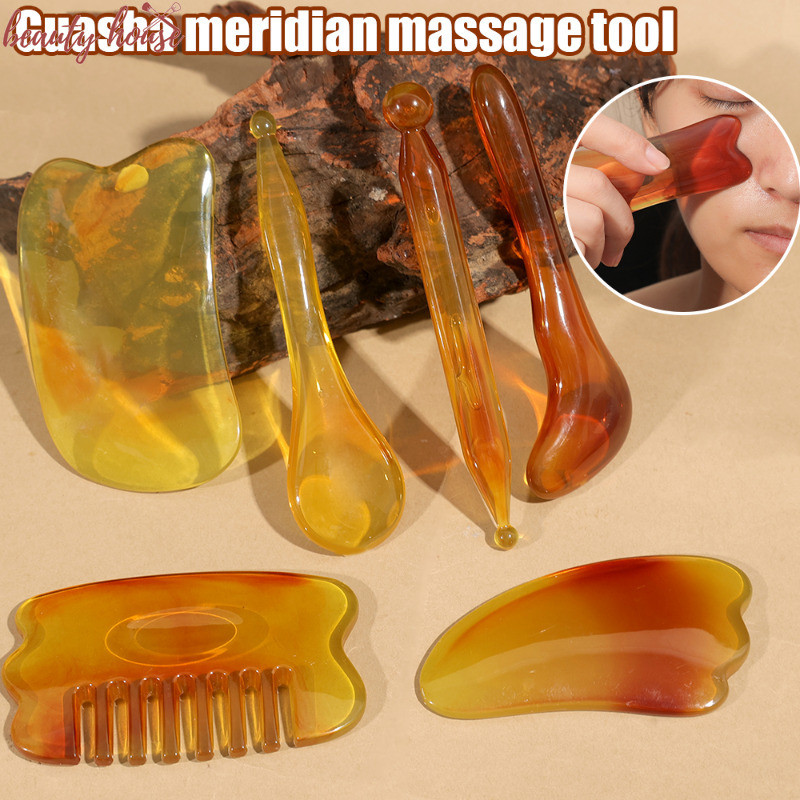 Body Meridian Massage Tool - Facial Lifting Scraping Stick - Resin ...