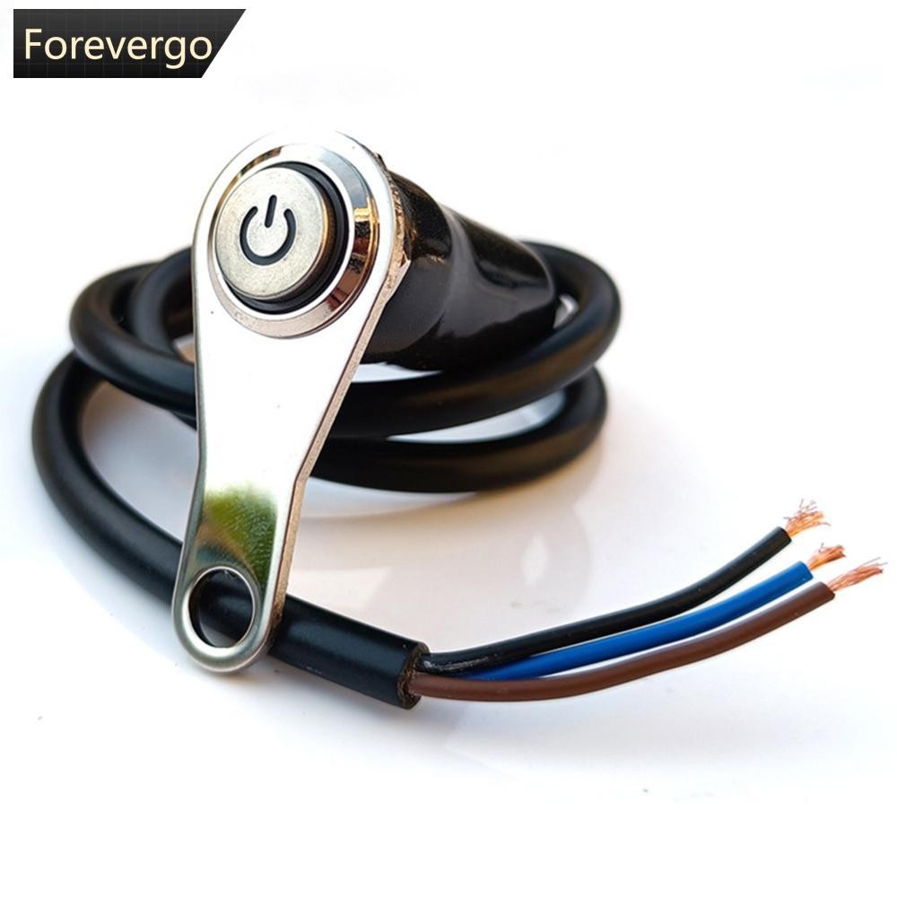 FOREVERGO 12V LED Motorcycle Switch ON-OFF Handlebar Headlight ...