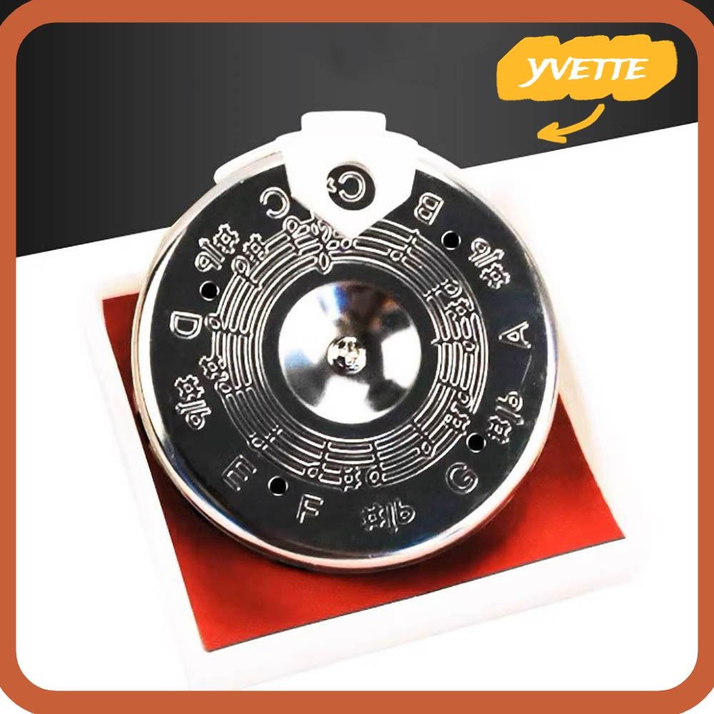 YVE 13 Chromatic Tuner, Adjuster Disk Instrument Tuner, Mouth blowing C