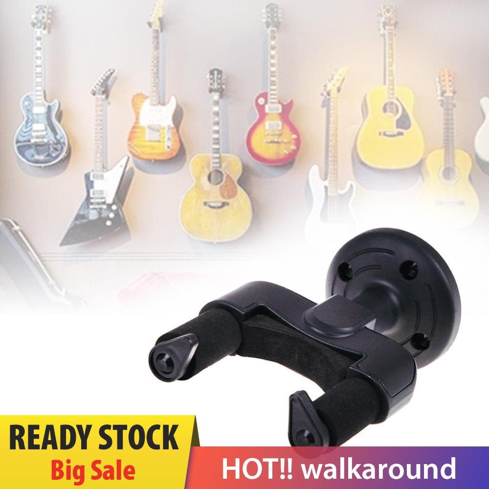 Guitar Frame Hanger Stand Wall Mount Hook ABS Holder Bracket for ...