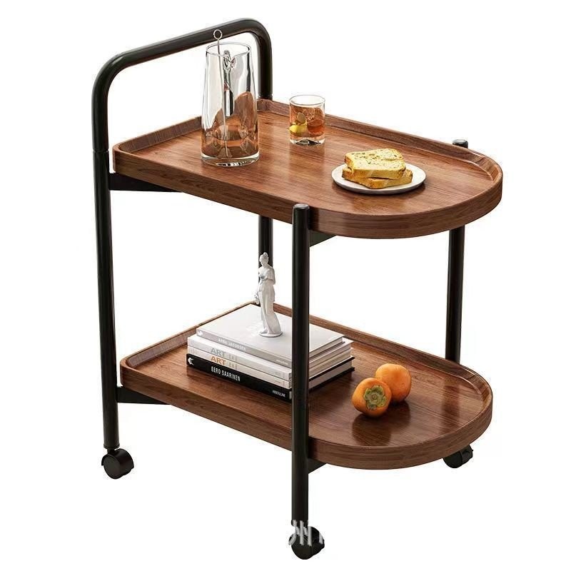 Portable Trolley Small Coffee Table Living Room Sofa Side Table Mini ...