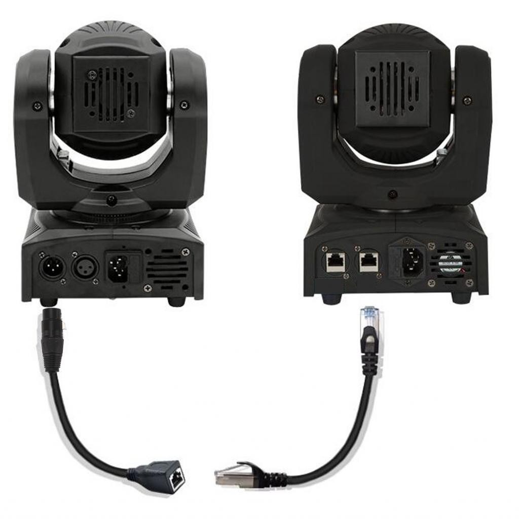 Mingxiu DMX Cord HiFi Sound Female To Plug and Play 5 Pin XLR RJ45