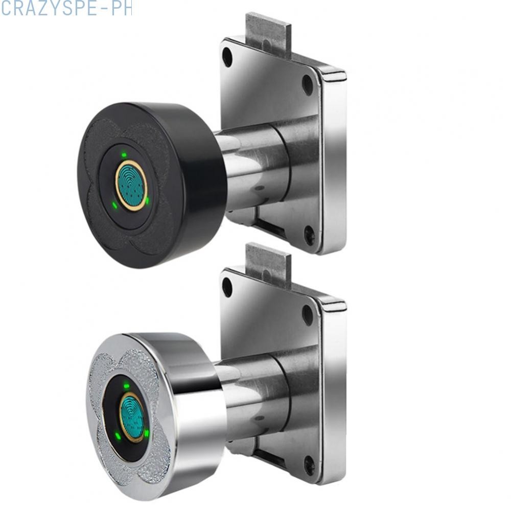 Dual Color Options Black or Silver Smart Locks with Biometric ...