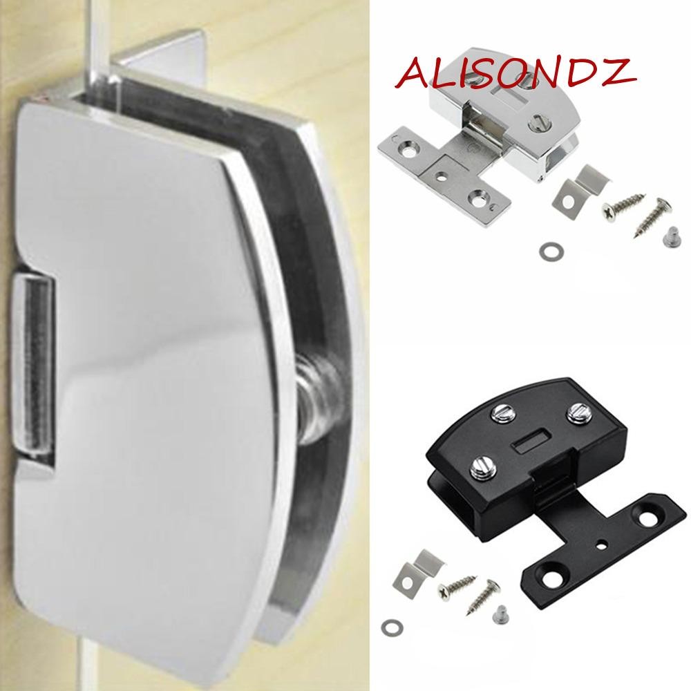 ALISONDZ Glass Hinge Frameless Punchfree Hinge Cupboard Clamp