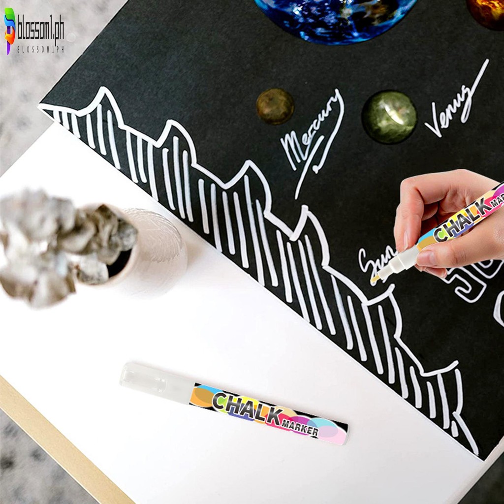 Bold Chalk Markers 1/3/10/15mm Erasable Non-Toxic Chalk Marker for ...
