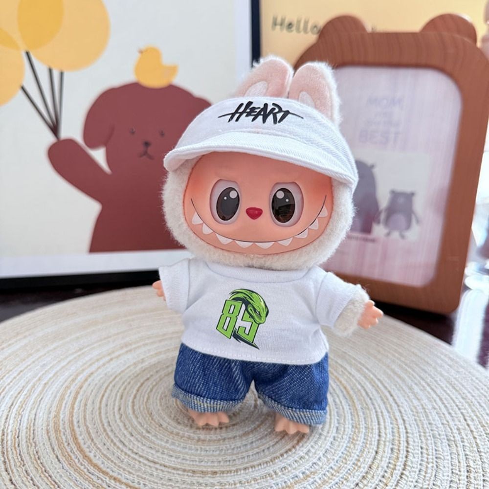 BLISS Labubu Doll's Cloth, Racing Suit Green Snake Crybaby Plush Dolls ...