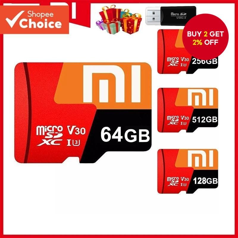 XIAOMI High-Speed micro sd 128gb 64gb 256gb 512gb 32gb micro sd 16gb ...