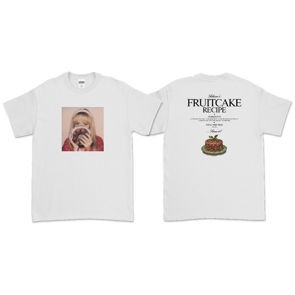 (COD) SABRINA CARPENTER - FRUITCAKE RECIPE T-SHIRT (FRONT & BACK ...