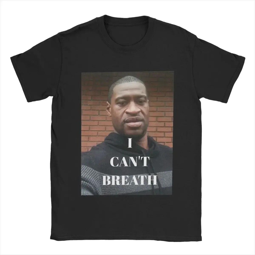 COD Women's George Floyd I Can't Breathe T-Shirt Fun Cotton Short ...