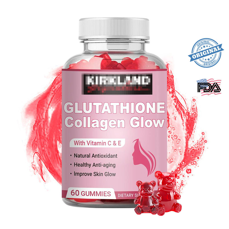 Glutathione Collagen Glow Gummies Enhances Skin Radiance Supports Reduces  Fine Lines Anti-Aging