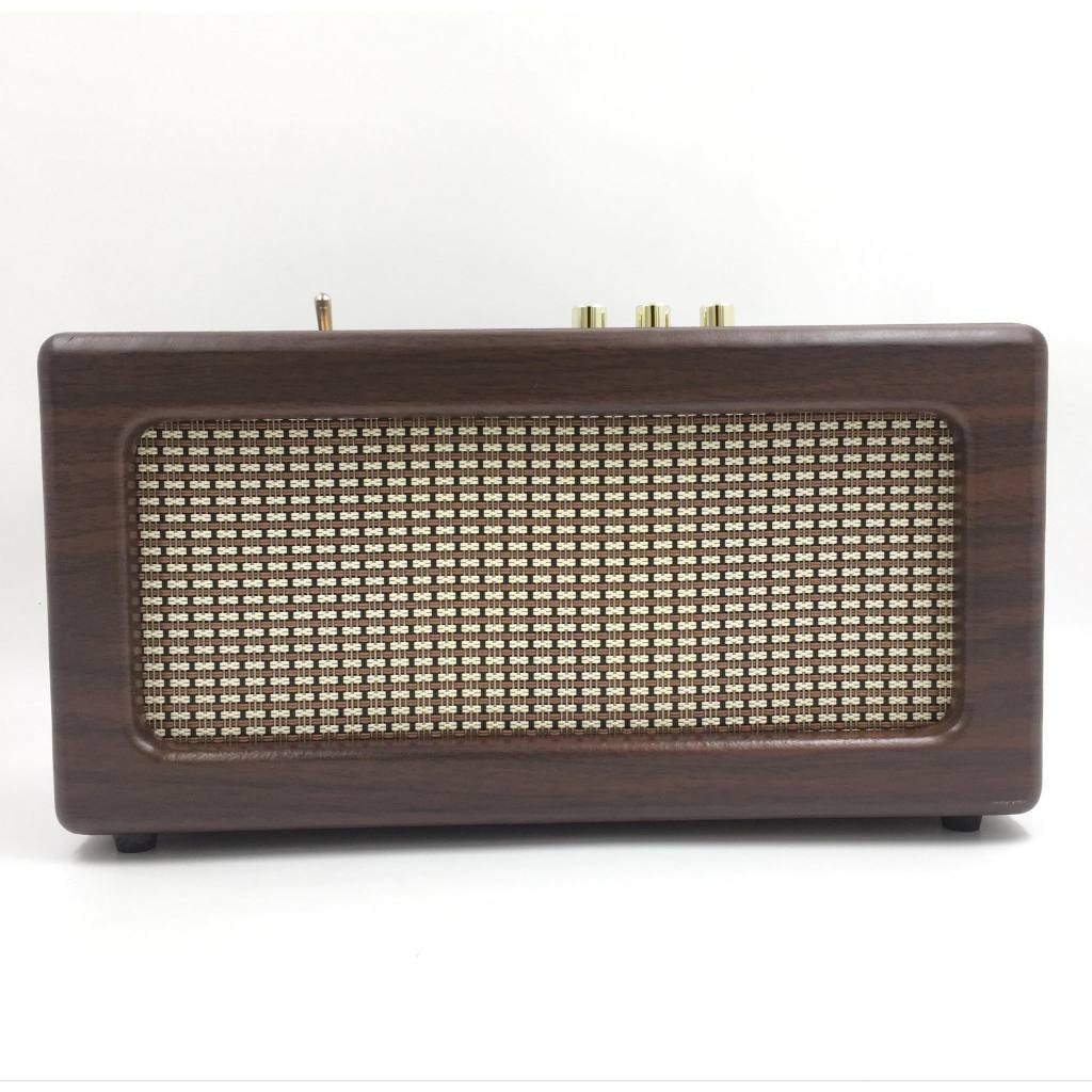 ATOM Retro Vintage Wireless Bluetooth Speaker l Bass Control l USB Port ...