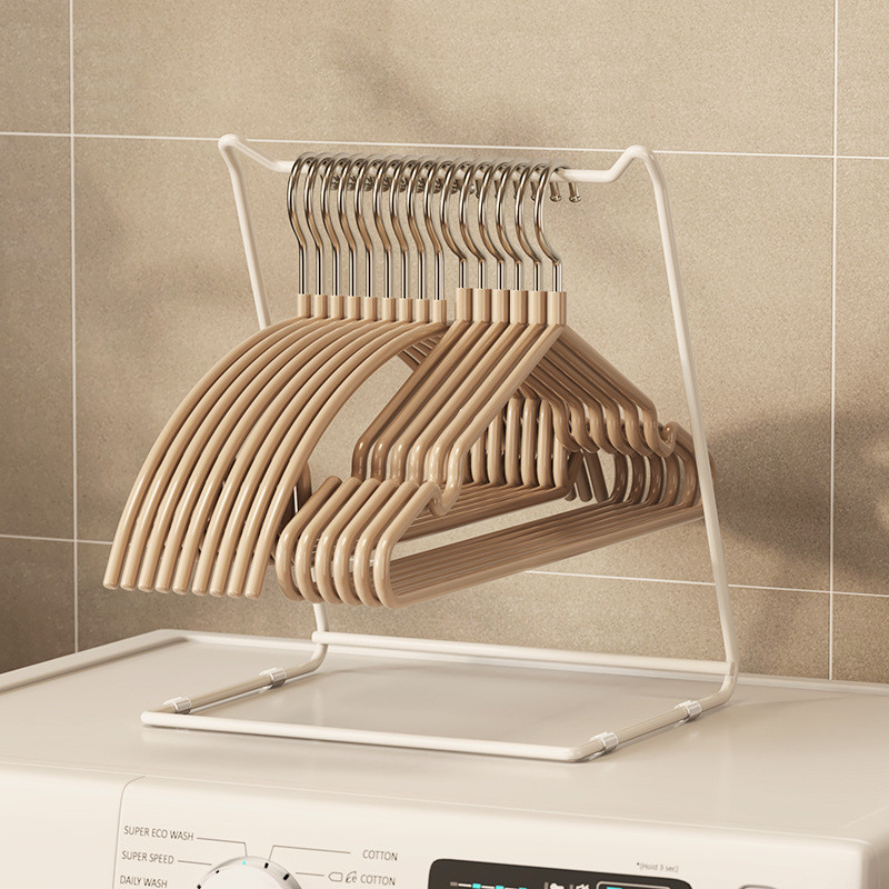 Iron Art Balcony Hanger Storage Rack Desktop Clothes Rack Hanging Rack ...