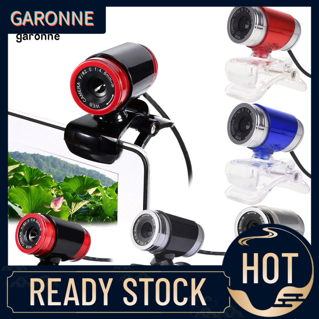 GAR Video Webcam Laptop Web Camera High Precision Webcam with Built-in ...