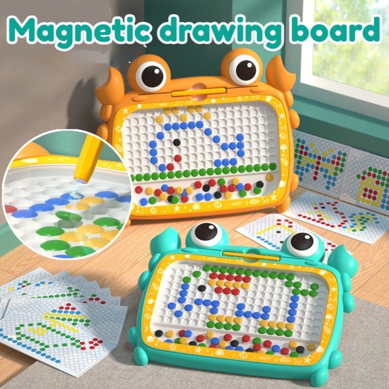 Kids Magnetic Drawing Board Magpad Dots Educantional Toys for Kids ...