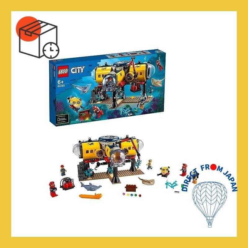 LEGO City Ocean Exploration Base 60265 Building Kit Toy Block Set Gift Boat for Boys Girls 6 years and up Shopee Philippines