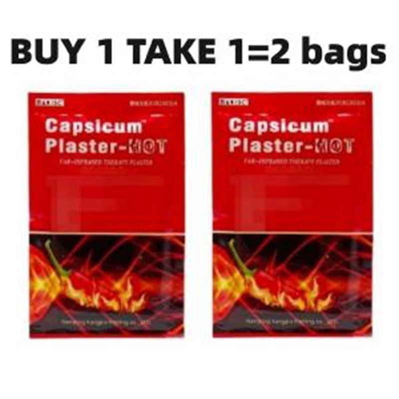 8pcs/bag Pain Relieve Patch Chinese Medical Capsicum Plaster for Joints ...