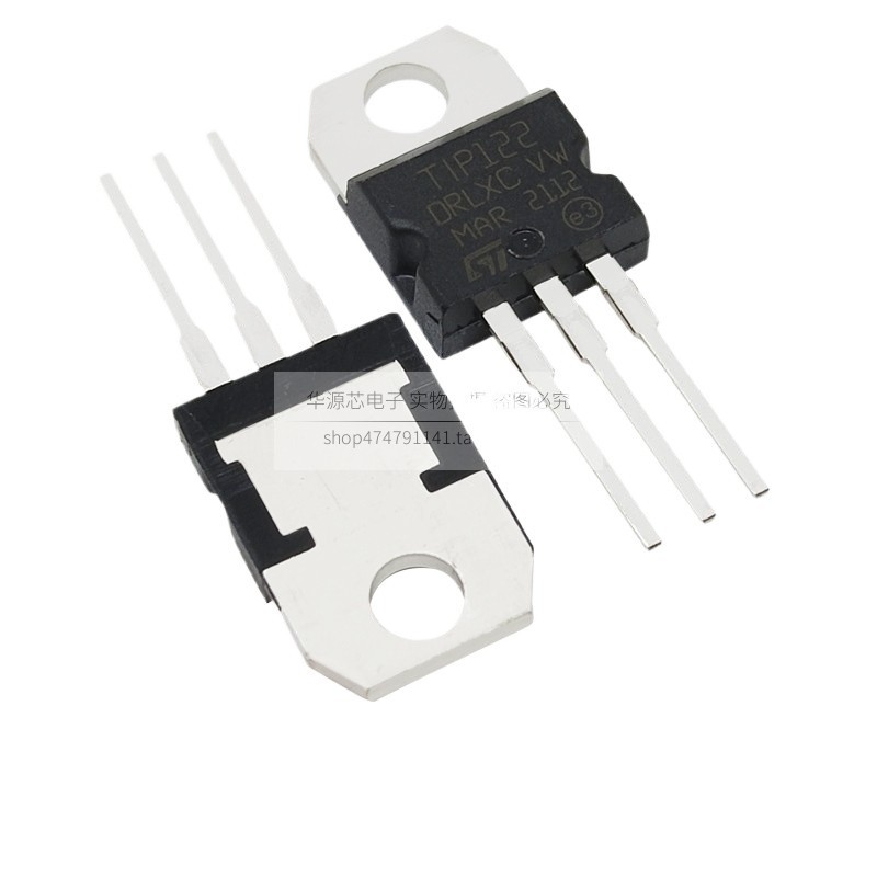 10 Pezzi Transistor TIP122 NPN Darlington - 100V 5A TO220 Per Circuiti Elettronici - Foto 10