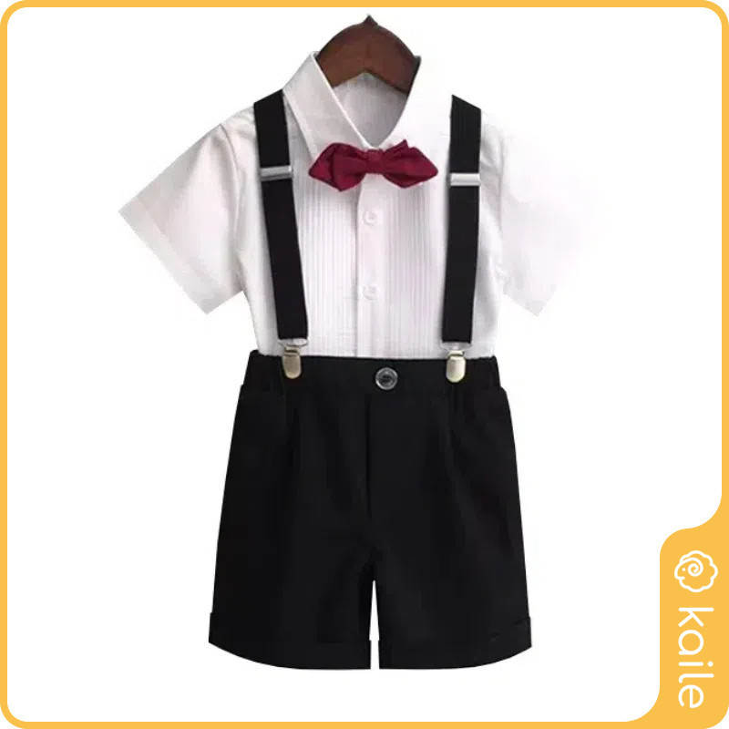 [Boy Suit] 18 Years Old Baby Costume⚡️Summer Short Sleeve Shirt Piano