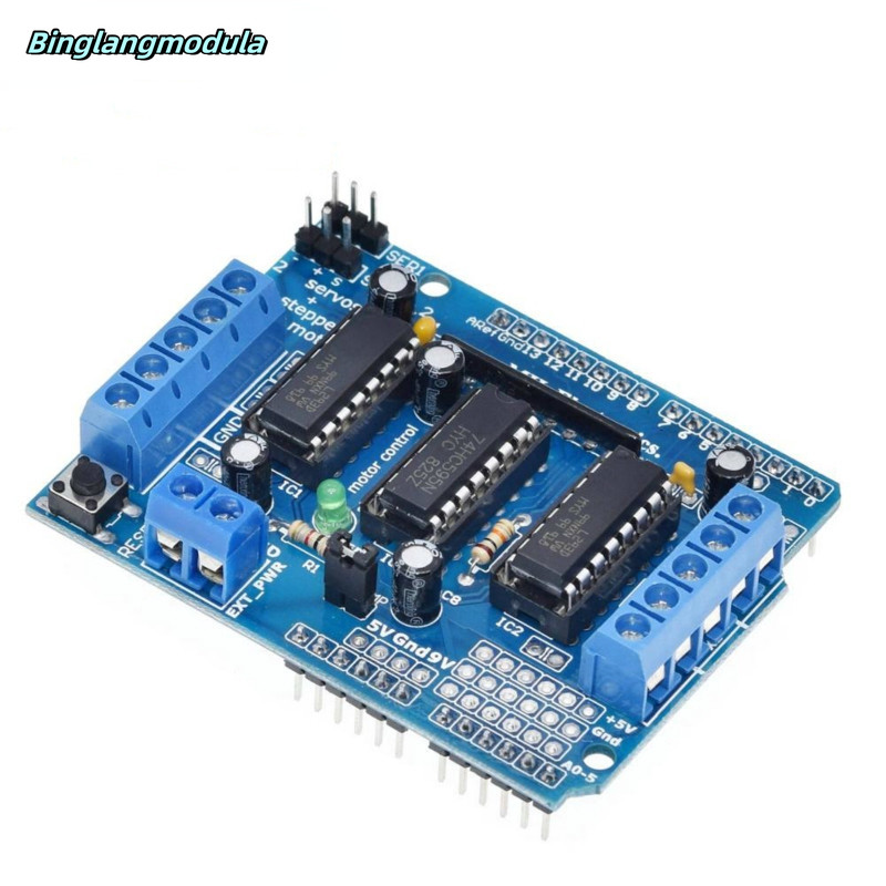 L293D Motor Drive Shield dual for arduino Duemilanove, Motor drive ...