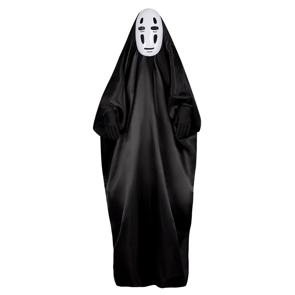 Cartoon Halloween Cos Faceless Man Cosplay Full Outfit | Shopee Philippines
