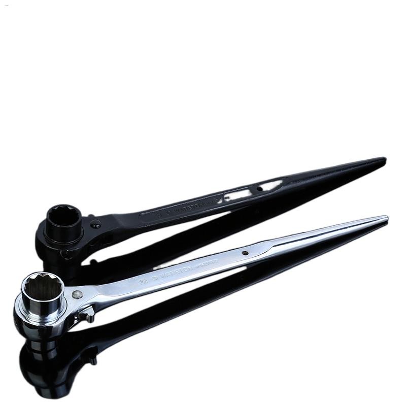 Sharp tail ratchet wrench two-way thorn wheel multi-function thorn fast ...