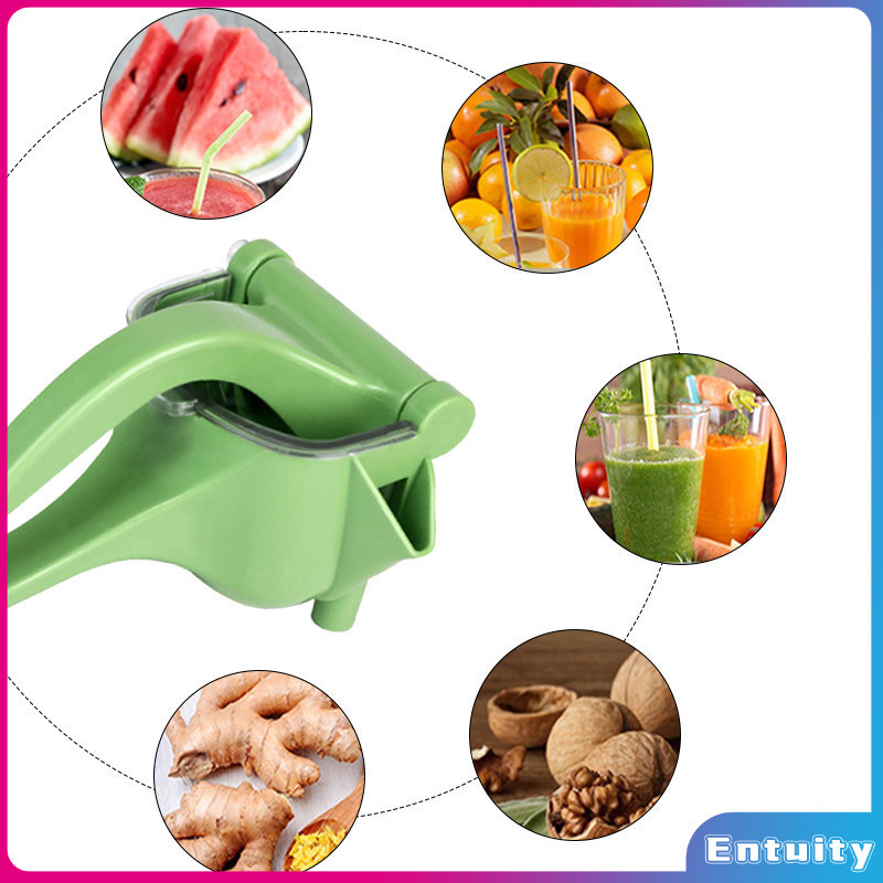 ET Plastic Green Manual Fruit Hand Press Citrus Extractor Machine ...