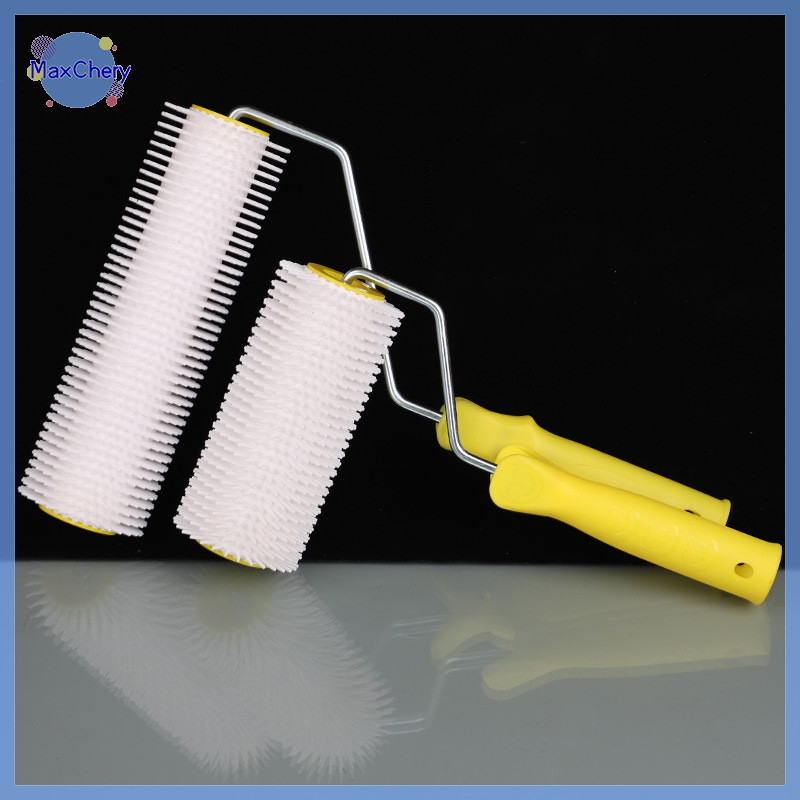 MCHY> 1PC 15/22CM Defoaming Drum Brush Spike Roller Latex Floor Self