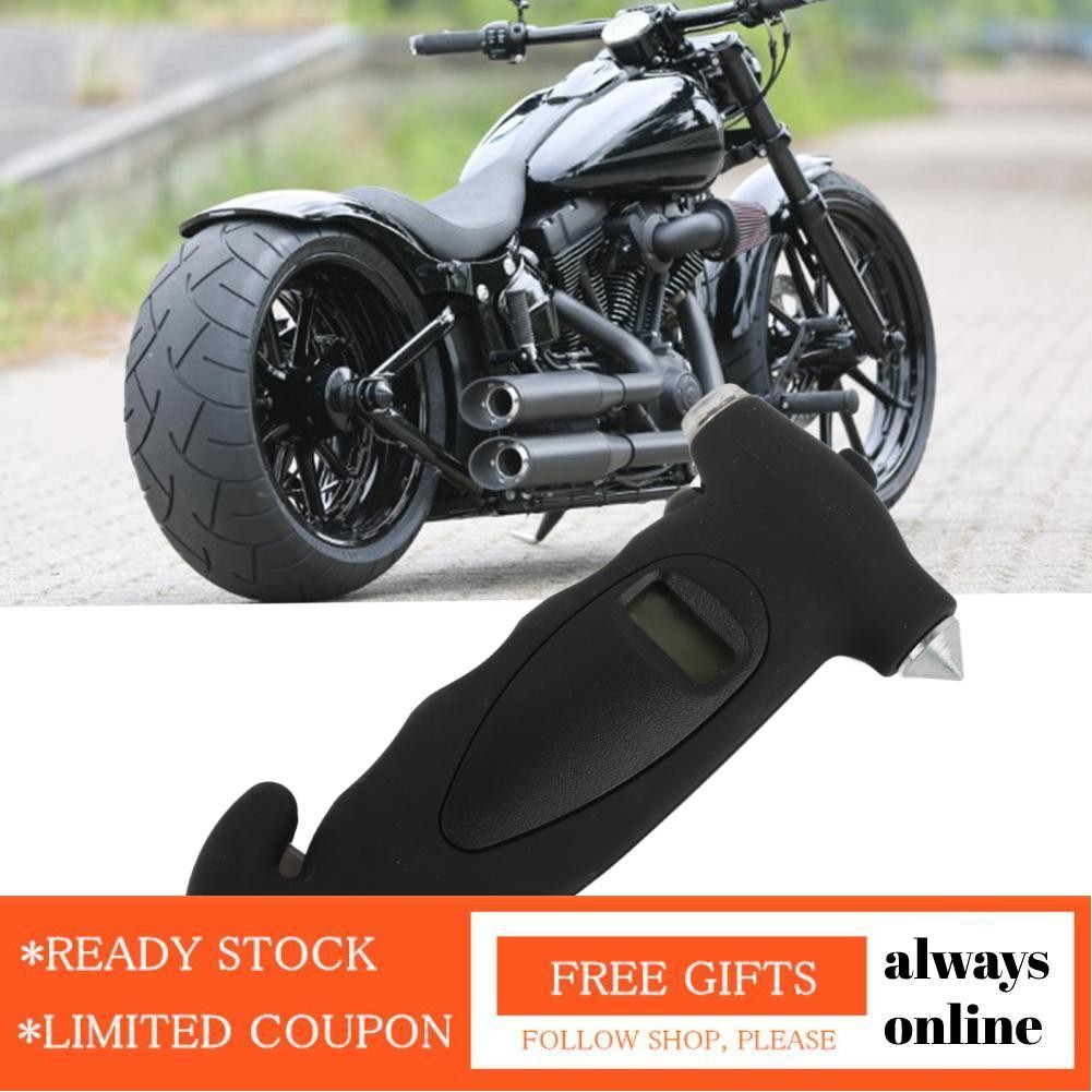 Digital Tire Pressure Gauge Meter 150 PSI 4 Settings