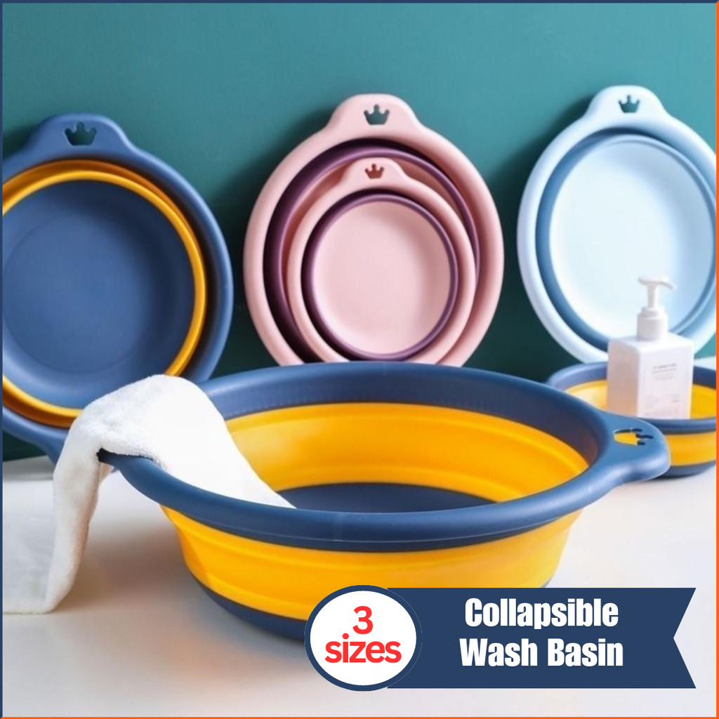 PinoyMart FlexiFold Portable Wash Basin Ultra Multifunctional Tub for
