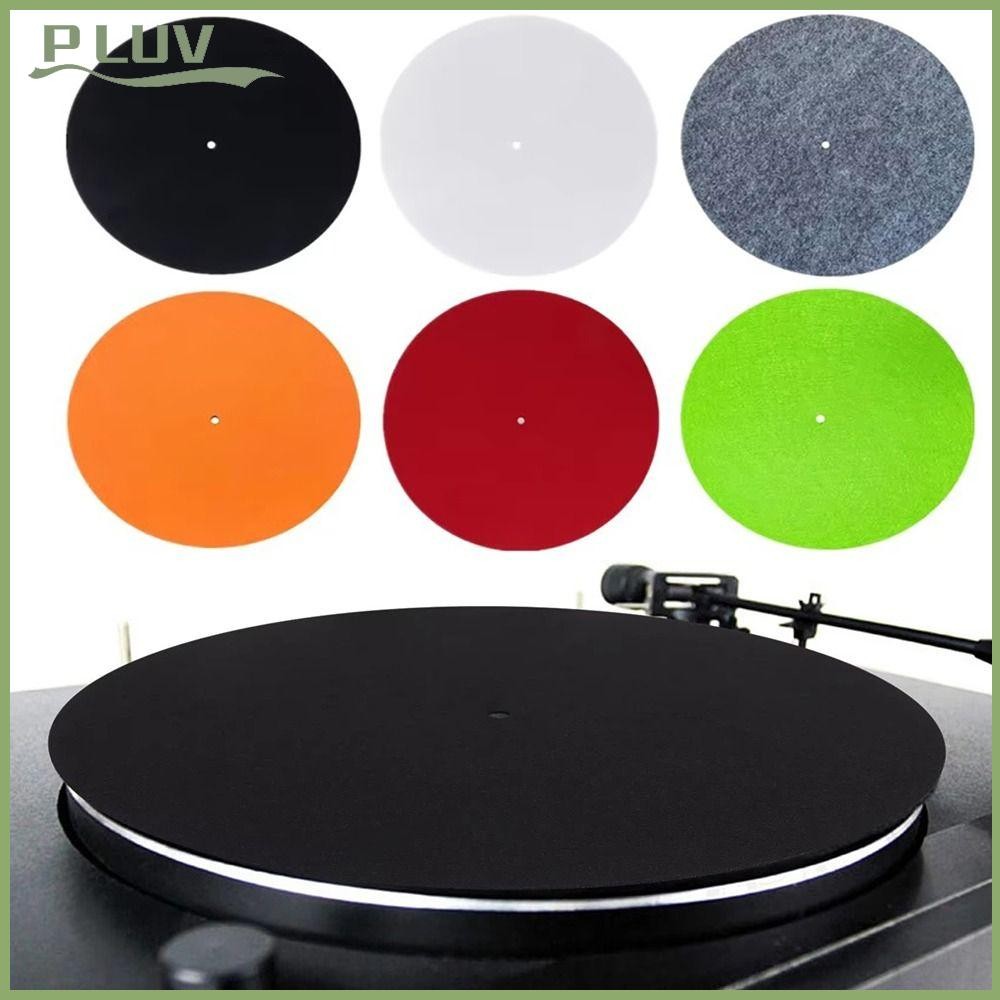 Alnicov Antistatische Vilten Platenspelermat – 2 Mm Dik, 295 Mm Diameter, Grijs, Voor LP’s En Vinyl 5 miniatura