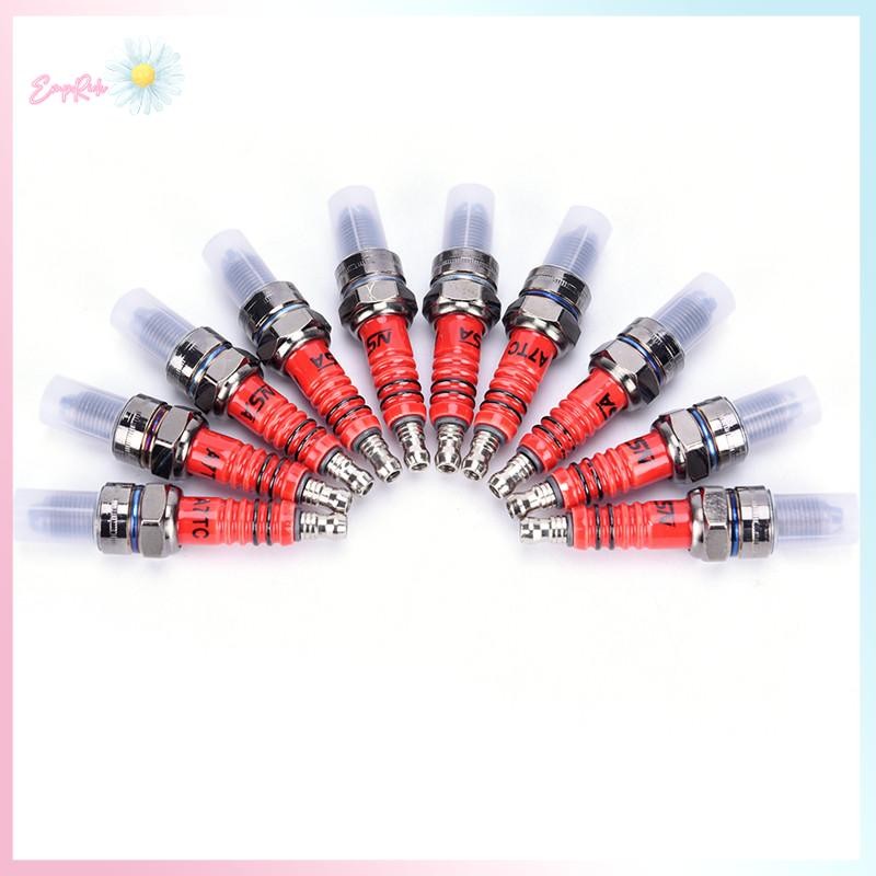 Candele Per Scooter Candele Accensione A7TC/A7TJC 3 Elettrodi - Per Scooter/ ATV/Quad GY6 50cc-125cc, 2 Pezzi Scooter 50cc 125cc
